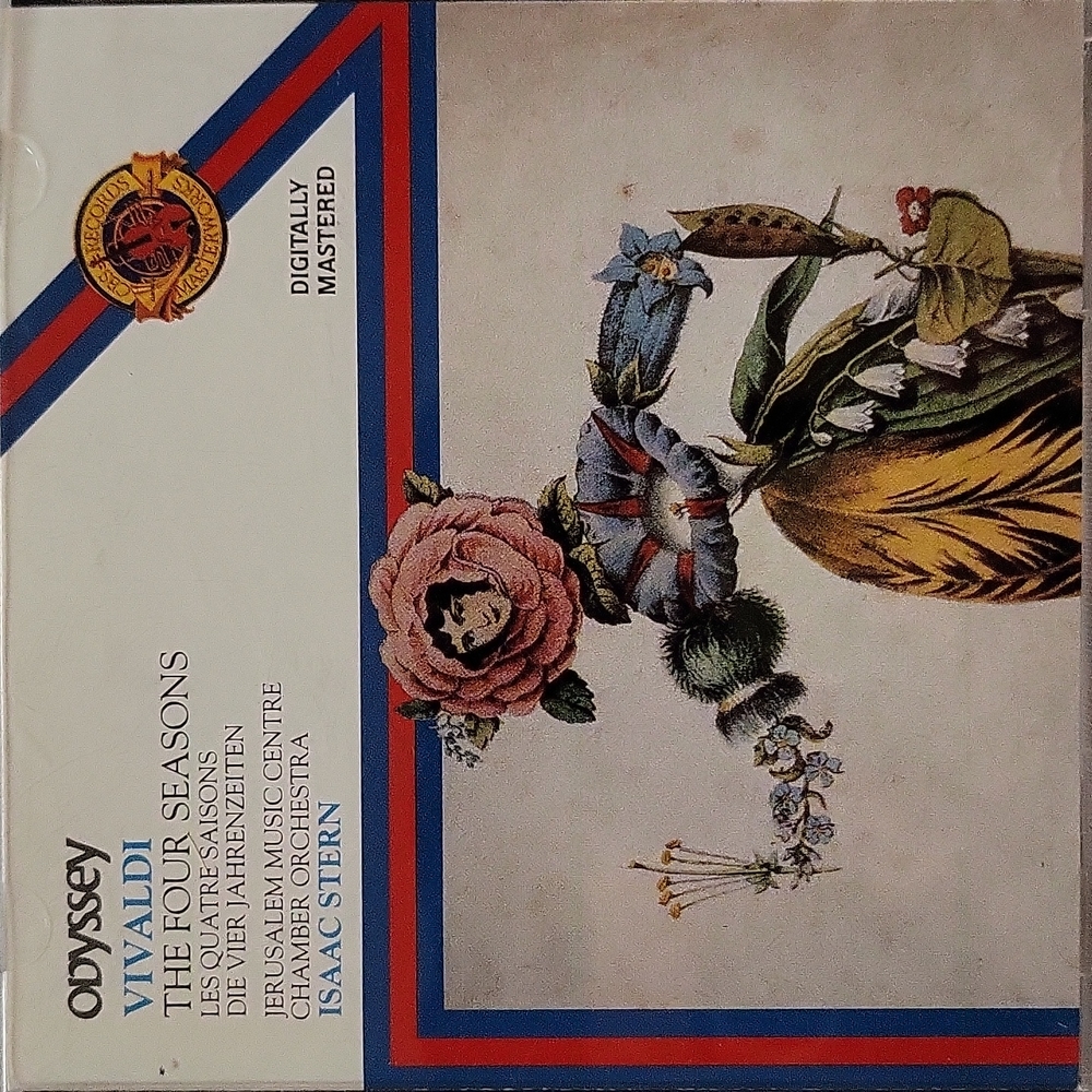 Vivaldi Four Seasons CD Isaac Stern 1987